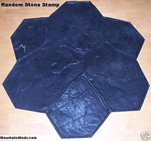 Where to find STAMP, CONCRETE, SET OF 4 in Portland